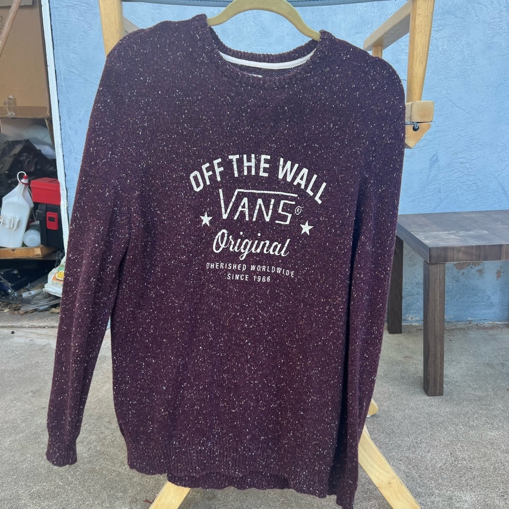 X Long vintage Vans Sweater